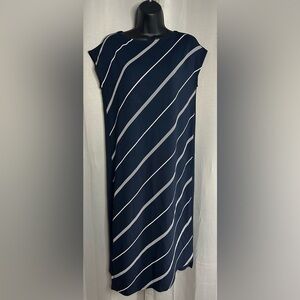 J.Jill Wearever Collection Jersey‎ Knit Striped Dress Size XS